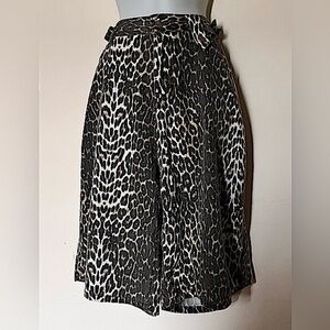 Leopard Print Culottes